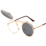 Retro Metal Steam Punk Sunglasses
