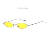 Vintage Oval Sunglasses