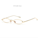 Vintage Oval Sunglasses