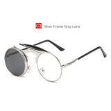 Retro Metal Steam Punk Sunglasses