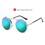 Retro Metal Steam Punk Sunglasses