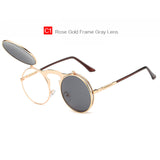 Retro Metal Steam Punk Sunglasses