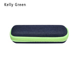 Denim Fabric Sunglasses Case
