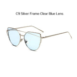 Metal Twin-Beams Sunglasses