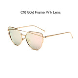 Metal Twin-Beams Sunglasses
