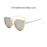 Metal Twin-Beams Sunglasses