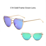 Metal Twin-Beams Sunglasses
