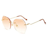 Rimless Sunglasses
