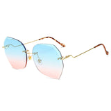 Rimless Sunglasses